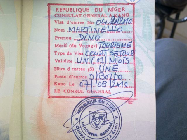 Niger Visa